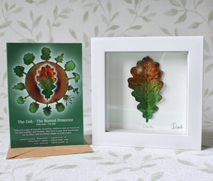 Oak Frame & Card